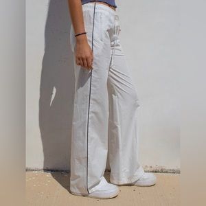 Subdued track pants